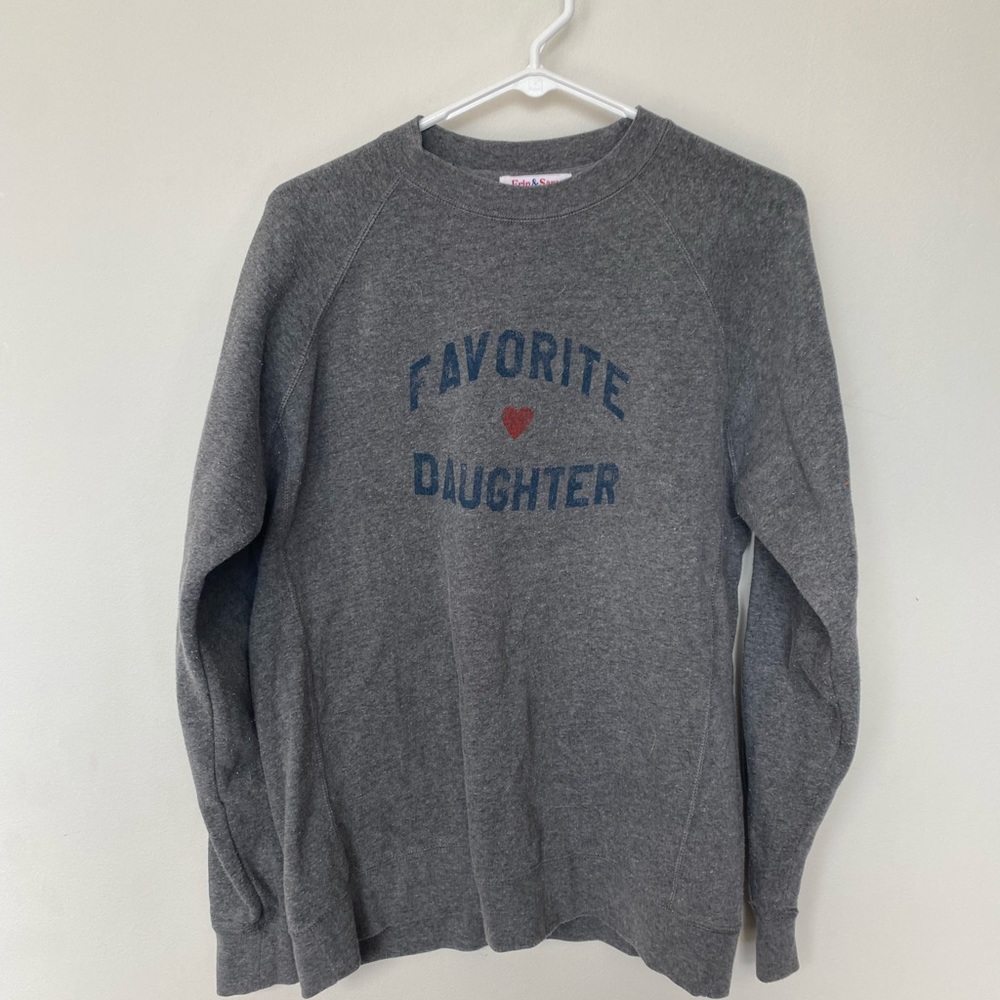 Favorite Daughter sweatshirt Size M.  Erin & Sara x Suburban Riot